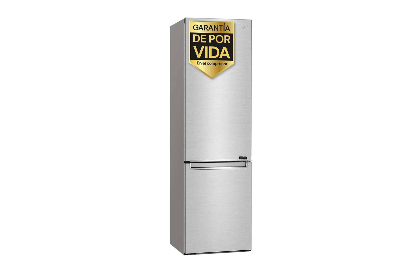 LG Frigorífico Combi 2 metros , Clasificación B, capacidad de 419L, Acero premium Antihuellas, serie Centum, GBB92STABP