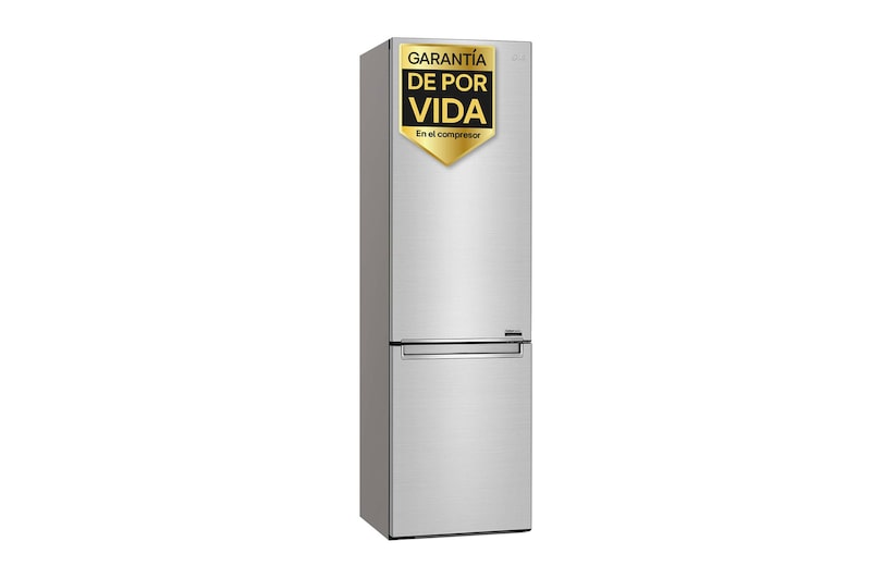LG Frigorífico Combi 2 metros , Clasificación B, capacidad de 419L, Acero premium Antihuellas, serie Centum, GBB92STABP