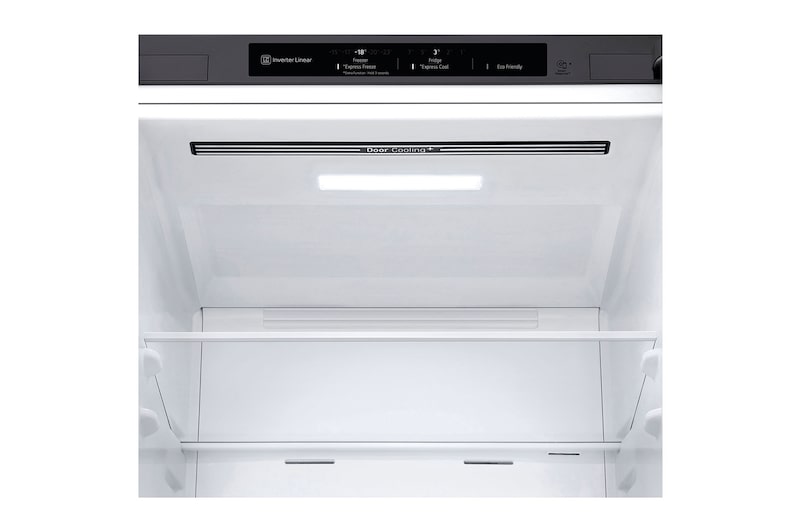 LG Frigorífico Combi 2m, Clasificación B, capacidad de 419l, Inox grafito antihuellas, Serie P-600 , GBP62PZNBC