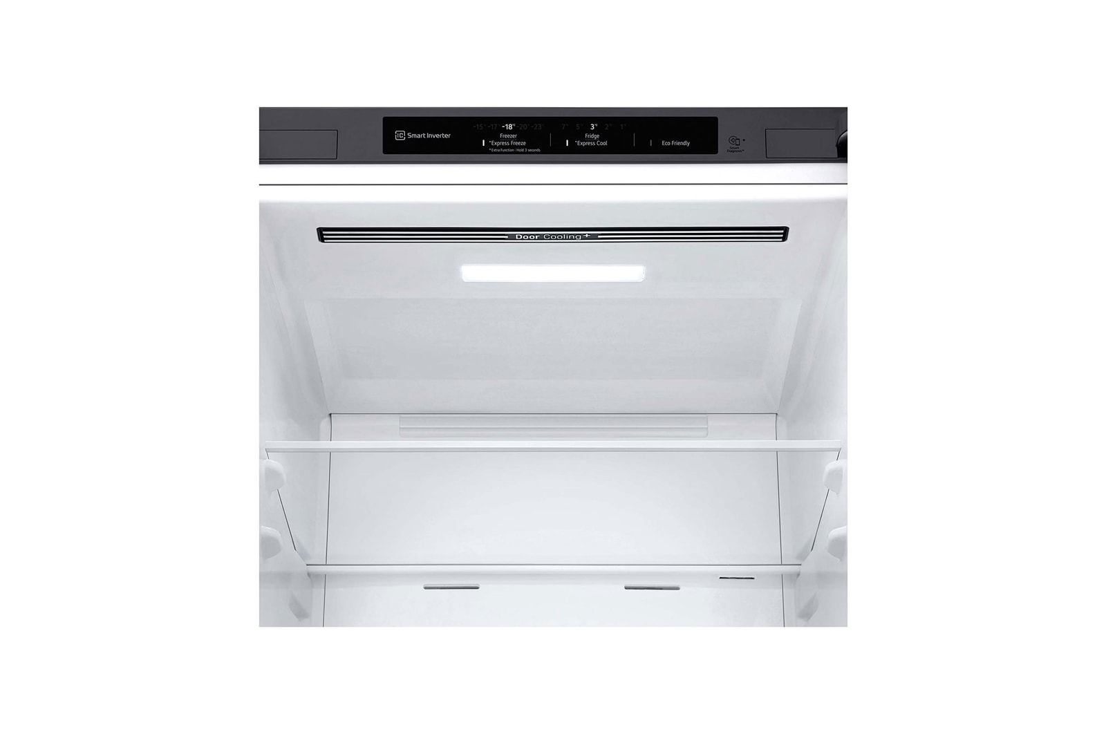 LG Frigorífico Combi 2.03m, Clasificación C, capacidad de 419l, Inox antihuellas, serie P-600, GBP62PZNCN1