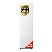 Front view of 387L Bottom Freezer Refrigerator Prime Silver 