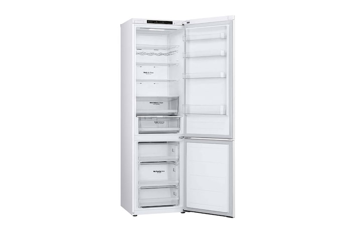 LG Frigorífico Combi Door Cooling+,  2,03m, Clasificación C, capacidad de 419l, blanco. Serie 300, GBV3200CSW