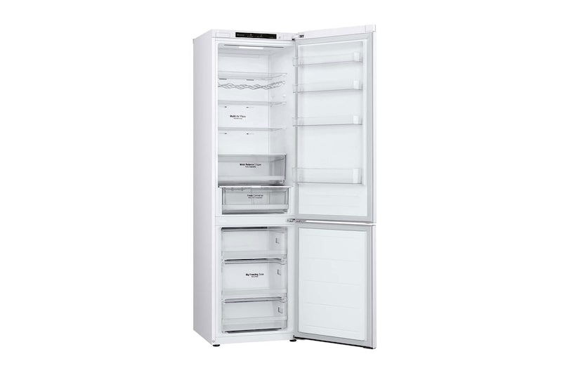 LG Frigorífico Combi Door Cooling+, 2,03m, Clasificación D, capacidad de 419l, blanco. Serie 300, GBV3200DSW.ASWQEUZ
