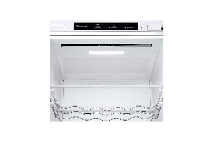 LG Frigorífico Combi Door Cooling+, 2,03m, Clasificación D, capacidad de 419l, blanco. Serie 300, GBV3200DSW