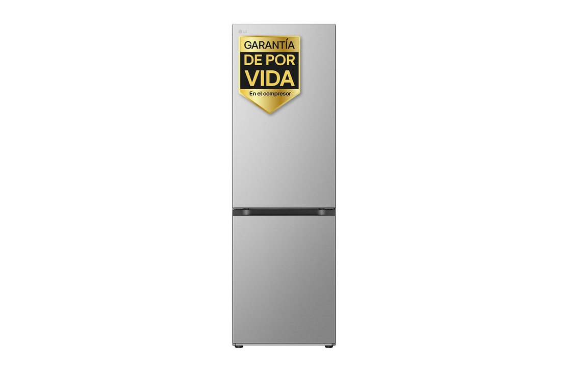 LG Frigorífico Combi Door Cooling+, 1,86m, Clasificación D, capacidad de 374l, inox antihuellas. Serie 700, GBV7180DPY
