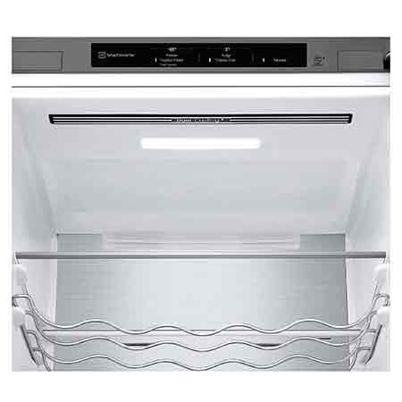 LG Frigorífico Combi Door Cooling+, 2,03m, Clasificación B, capacidad de 419l, Inox antihuellas. Serie 700, GBV7280BPY.OBSEXC