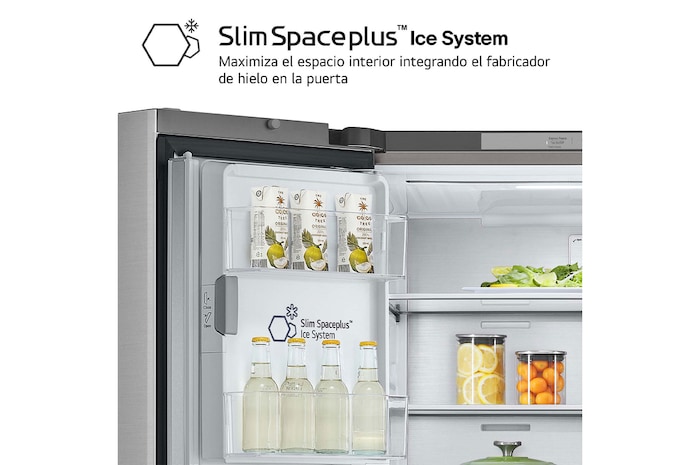 LG Frigorífico American Combi  Clasificación E , 641 L, Inox antihuellas, GML960PYBE