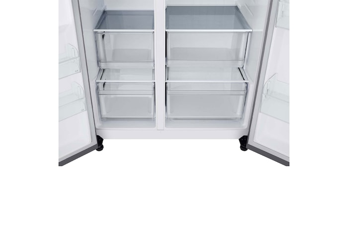 LG Outlet Frigorífico Side By side  Serie 400, E, 664L, Inox antihuellas, GSBC40PYPE.OUTLET