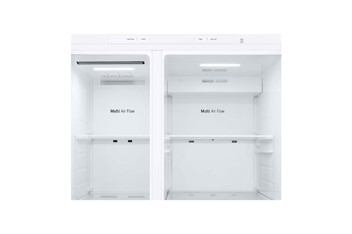 LG Frigorífico Side By side  Serie 400,  Blanco.  E, 664 L, GSBC40SWPE