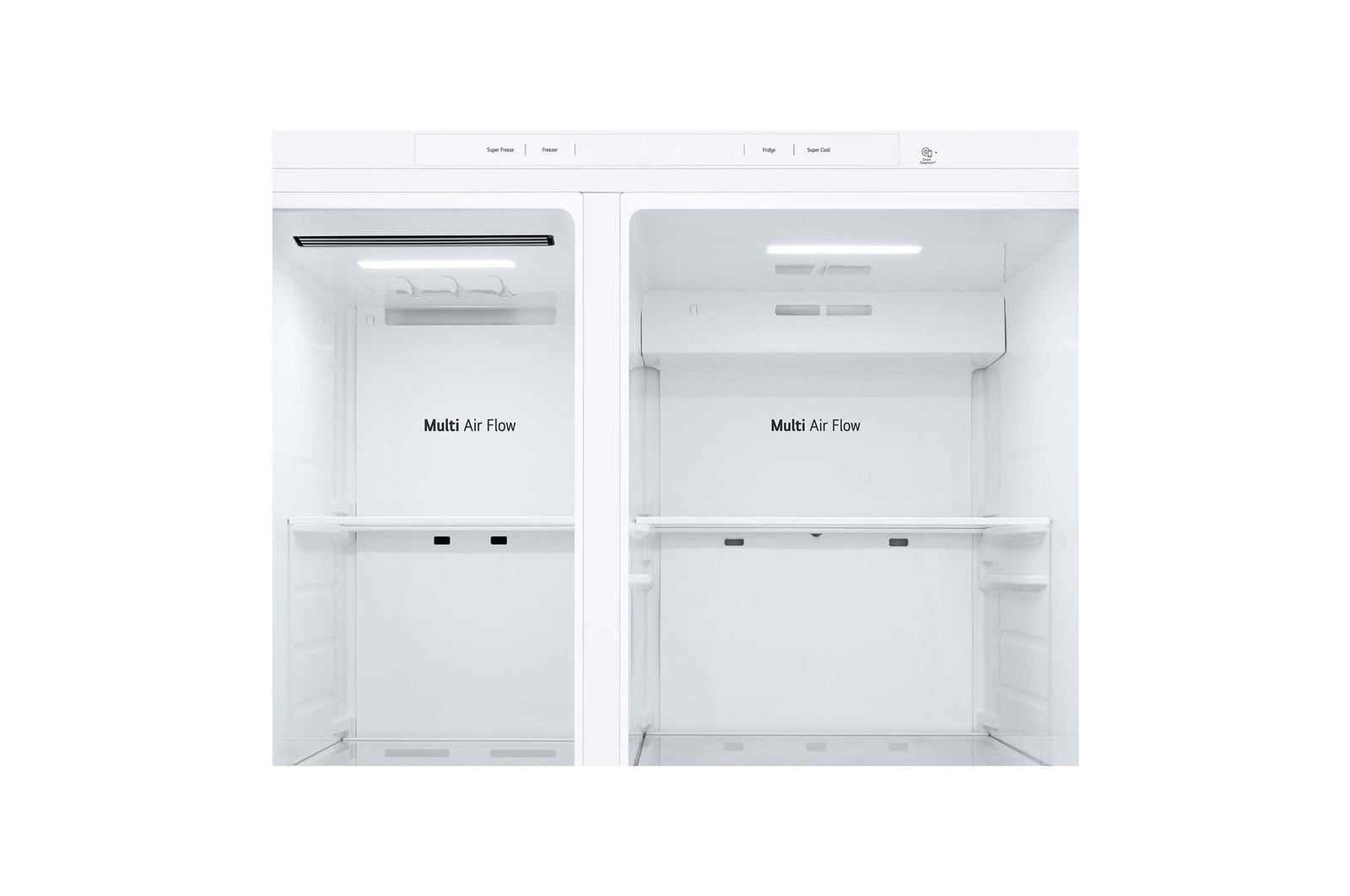 LG Frigorífico Side By side  Serie 400,  Blanco.  E, 641 L, GSBC40SWPE