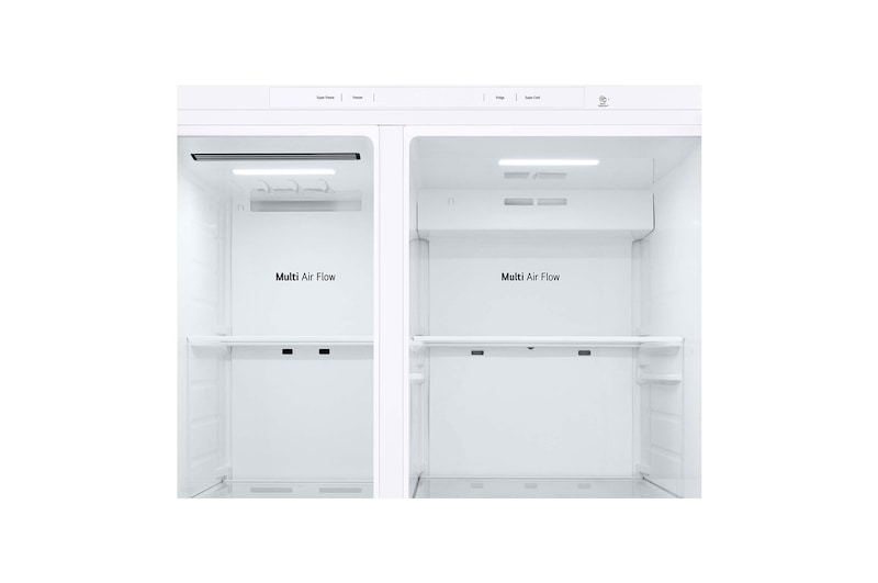 LG Frigorífico Side By side  Serie 400,  Blanco.  E, 664 L, GSBC40SWPE