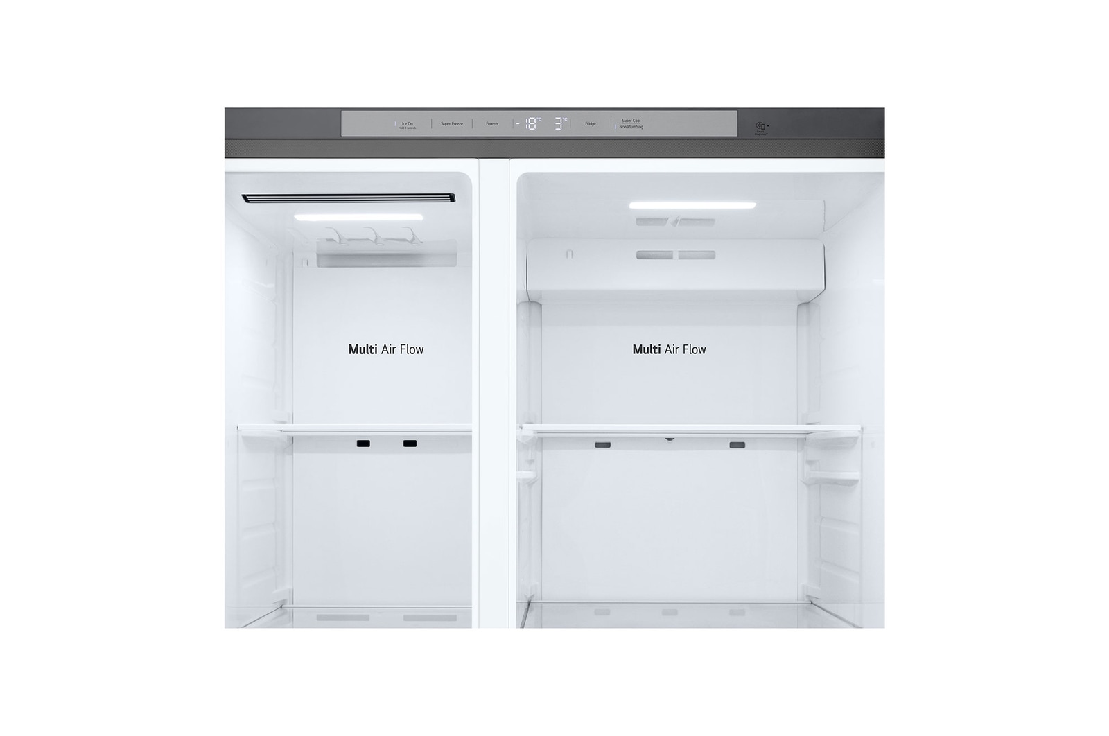 LG Outlet Frigorífico Side By side  Serie 400, sin toma de agua, Inox antihuellas.  E, 641 L, GSLC41PYPE.OUTLET