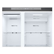 LG Outlet Frigorífico Side By side  Serie 400, sin toma de agua, Inox antihuellas.  E, 641 L, GSLC41PYPE.OUTLET