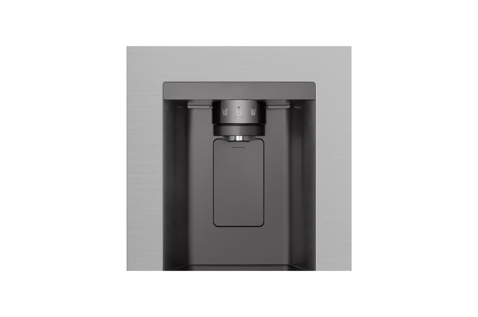LG Outlet Frigorífico Side By side  Serie 400, sin toma de agua, Inox antihuellas.  E, 641 L, GSLC41PYPE.OUTLET