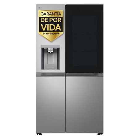 LG – Frigorífico americano LG Smart Inverter Compressor, 179 cm, con dispensador con toma de agua, inox- GSXE80PYBD.