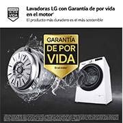 LG Lavadora inteligente AI Direct Drive. TurboWash 360º, 20kg ,  1000rpm B, Blanca, Serie XXL, F0P3CYV2W