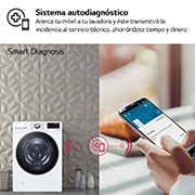 LG Lavadora inteligente AI Direct Drive. TurboWash 360º, 20kg ,  1000rpm B, Blanca, Serie XXL, F0P3CYV2W