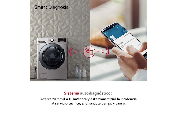 LG Lavadora LG F1P1CY2T., 17 kg, E, Inox Antihuellas, 1100rpm, Serie XXL, F1P1CY2T