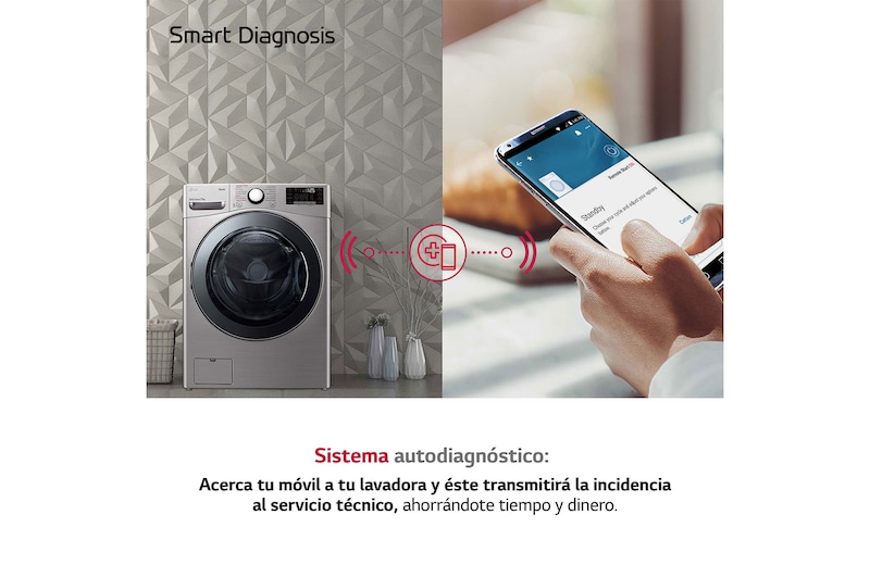 LG Lavadora LG F1P1CY2T., 17 kg, E, Inox Antihuellas, 1100rpm, Serie  XXL, F1P1CY2T