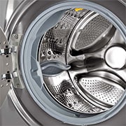 LG Lavadora LG F1P1CY2T., 17 kg, E, Inox Antihuellas, 1100rpm, Serie  XXL, F1P1CY2T