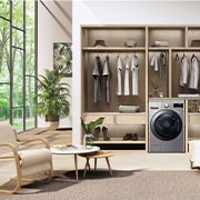 LG Lavadora LG F1P1CY2T., 17 kg, E, Inox Antihuellas, 1100rpm, Serie  XXL, F1P1CY2T