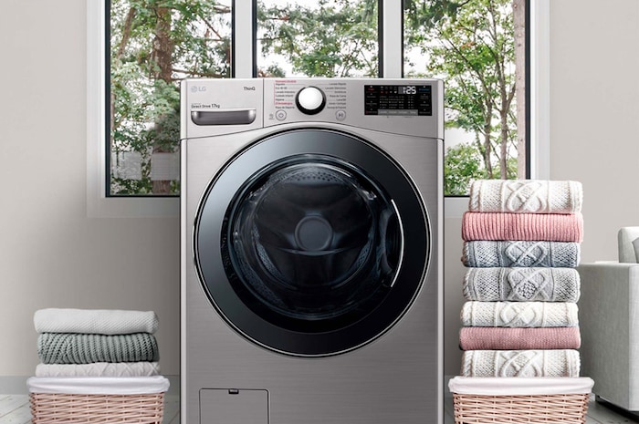 LG Lavadora LG F1P1CY2T., 17 kg, E, Inox Antihuellas, 1100rpm, Serie XXL, F1P1CY2T