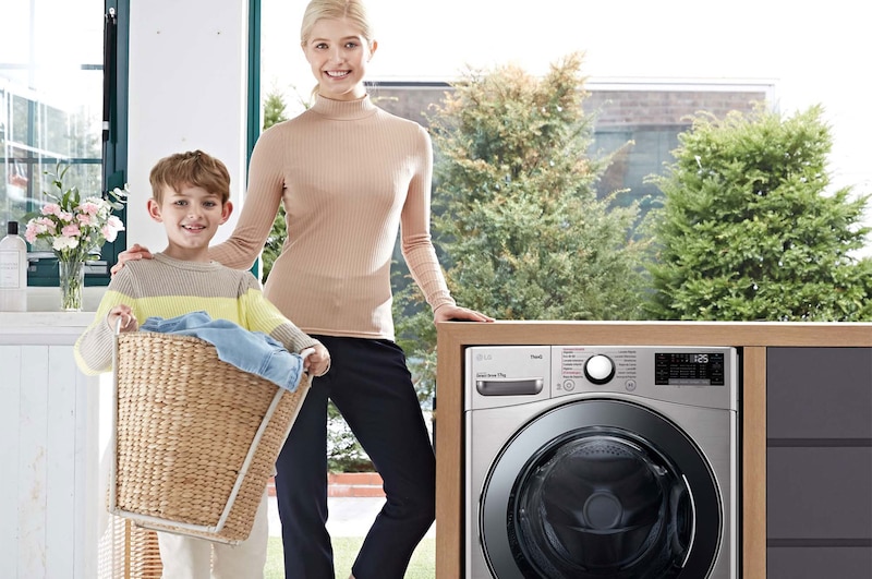 LG Lavadora LG F1P1CY2T., 17 kg, E, Inox Antihuellas, 1100rpm, Serie  XXL, F1P1CY2T