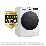 LG Outlet Lavadora inteligente AI Direct Drive, Vapor, 8kg , 1200rpm Un 10% más eficiente que A, Serie fondo especial 500, F2WR5S08AGW.OUTLET