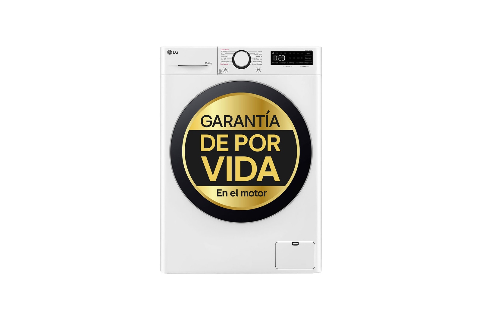 F4DR6011AGW vista frontal ladeada