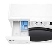 LG Lavasecadora inteligente AI Direct Drive TM, Turbowash 360º, 11/6kg, 1400rpm, Un 10% más eficiente que  A(lavado) / D(secado) Blanca, Serie 600, F4DR6011AGW