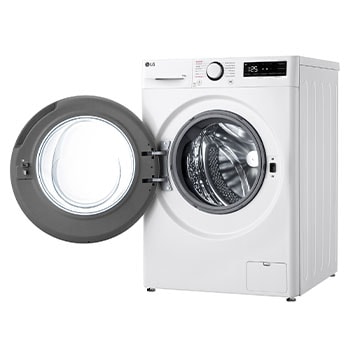 LG Lavadora inteligente AI Direct Drive,  Vapor,  10kg ,  1400rpm Un 10% más eficiente que A, Serie 500, F4WR5010A6W