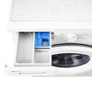 LG Lavadora eficiente 8kg, 1400rpm, A, con vapor, Serie 100, F4X1008NWH