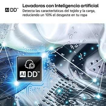 LG Lavadora eficiente 8kg, 1400rpm, A, con vapor, Serie 100, F4X1008NWH
