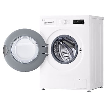 LG Lavadora eficiente 8kg, 1400rpm, A, con vapor, Serie 100, F4X1008NWH