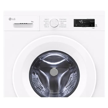 LG Lavadora eficiente 8kg, 1400rpm, A, con vapor, Serie 100, F4X1008NWH