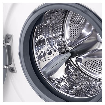 LG Lavadora eficiente 8kg, 1400rpm, A, con vapor, Serie 100, F4X1008NWH