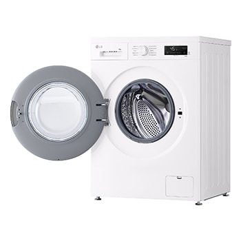 LG Lavadora eficiente 8kg, 1400rpm, A, con vapor, Serie 100, F4X1008NWH