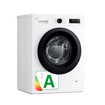 LG Lavadora eficiente 9kg, 1400rpm, A, con vapor, Serie 100, F4X1009NWK