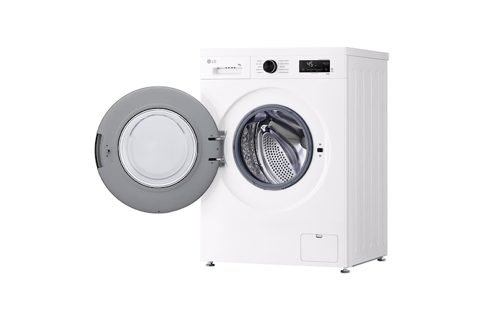 LG Lavadora eficiente 9kg, 1400rpm, A, con vapor, Serie 100, F4X1009NWK