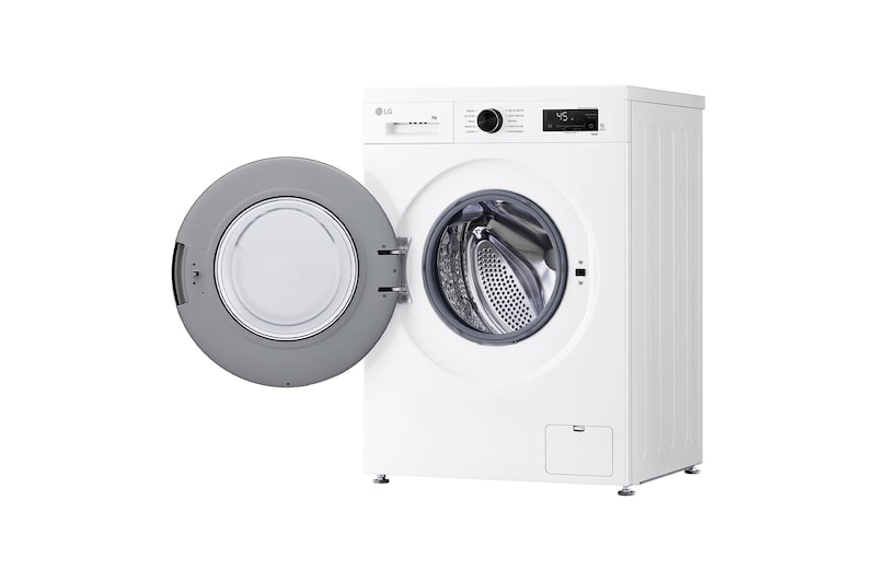 LG Lavadora eficiente 9kg, 1400rpm, A, con vapor, Serie 100, F4X1009NWK