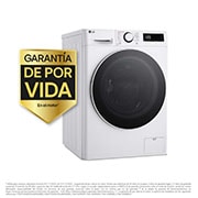 LG Lavadora inteligente AI Direct Drive,  Vapor,  9kg ,  1200rpm Un 10% más eficiente que A, Serie fondo especial 500, F2WR5S09A0W