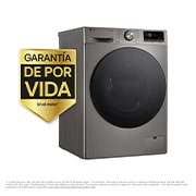 LG Lavasecadora inteligente AI Direct Drive TM, Turbowash 360º, 11/6kg, 1400rpm,  Un 10% más eficiente que  A(lavado) /D(secado) Inox antihuellas, Serie 700, F4DR7011AGS