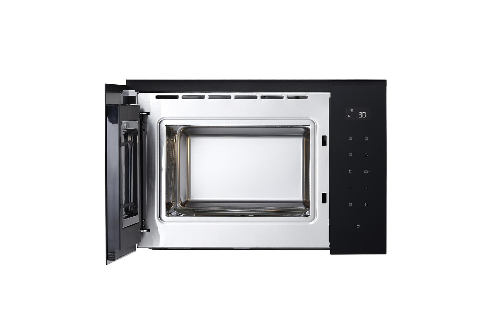 LG Microondas Grill Integración 25 L . 900W Interior de acero inoxidable, MGBZ2593F