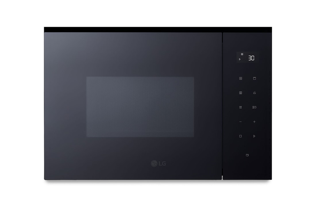 LG Microondas Grill Integración 25 L . 900W Interior de acero inoxidable, MGBZ2593F