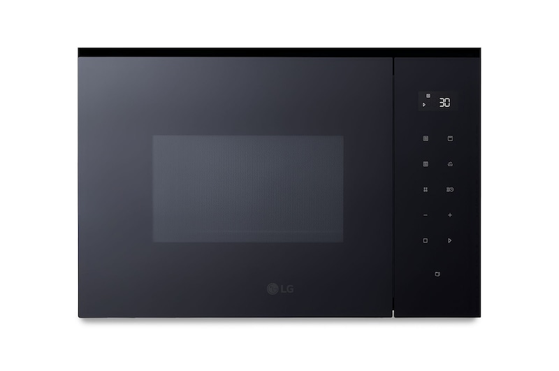 LG Microondas Grill Integración 25 L . 900W Interior de acero inoxidable, MGBZ2593F