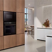 LG Microondas Grill Integración 25 L . 900W Interior de acero inoxidable, MGBZ2593F