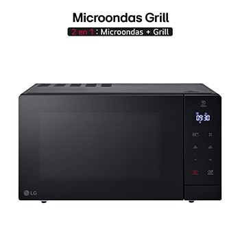 LG Microondas Grill 900W de 30l, Negro, MH7032JAS