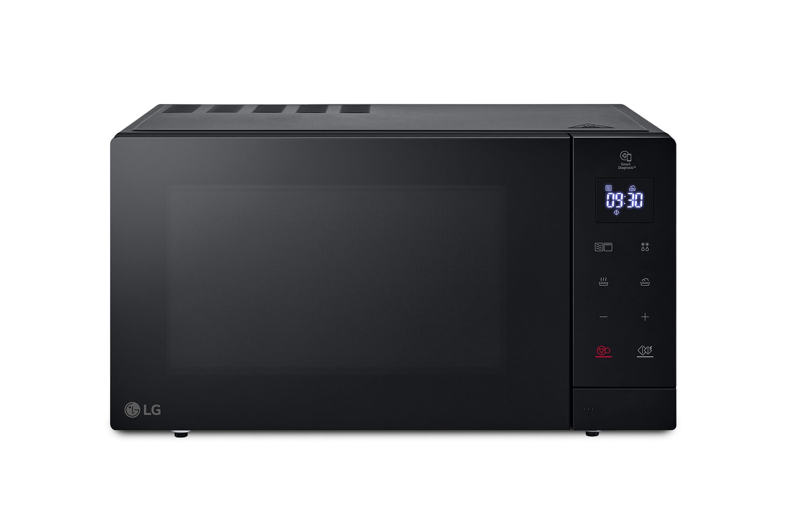LG Microondas Grill 900W de 30l, Negro, MH7032JAS