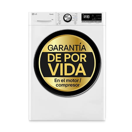 Secadora 8kg, C, con Bomba de calor Dual Inverter, Blanca, Serie 900 - RC80V9AV2W