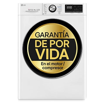 LG Secadora 8kg, C, con Bomba de calor Dual Inverter, Blanca, Serie 900, RC80V9AV2W
